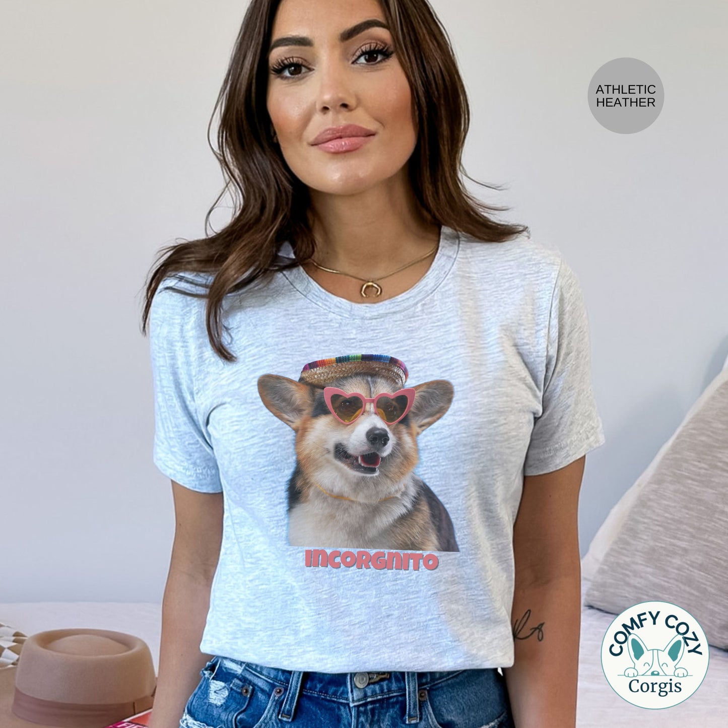 Incorgnito Corgi Shirt - Corgi Graphic Tee