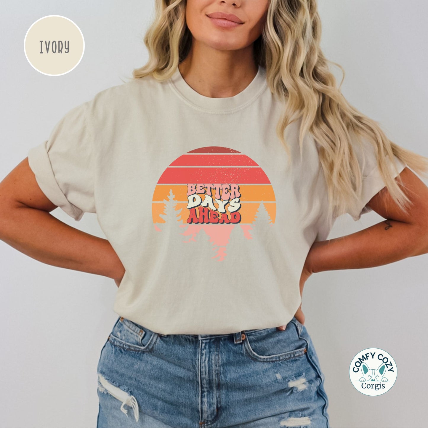 Sunset Vibe Graphic T-Shirt - Retro Nature Design