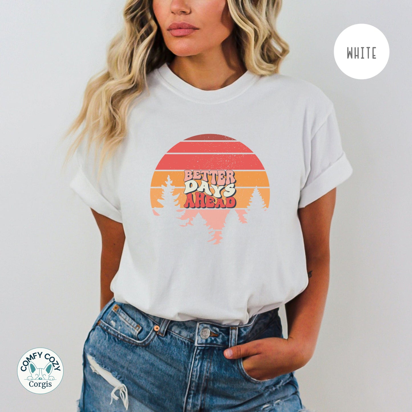 Sunset Vibe Graphic T-Shirt - Retro Nature Design