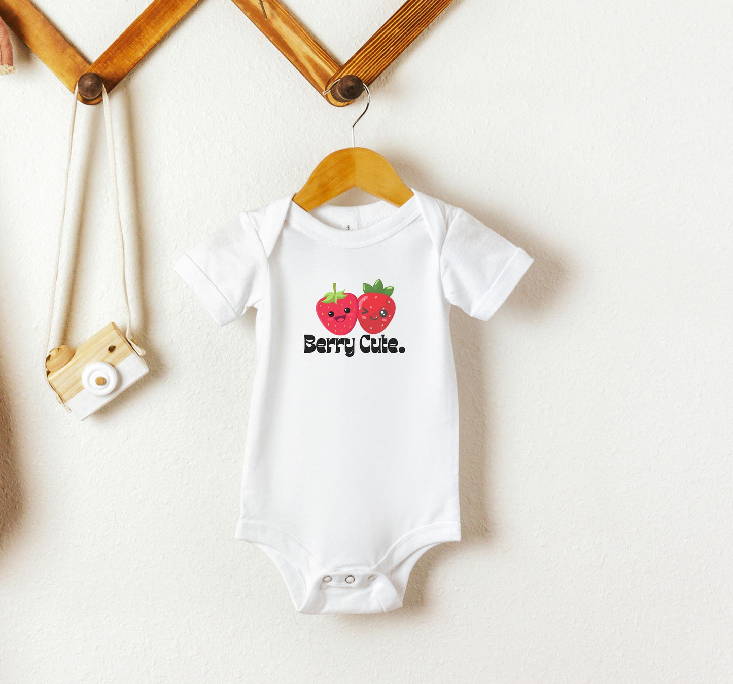 Strawberry Shirt for baby gift, Baby Onsie, Gift for baby shower, Cute Strawberry Gift for Birthday