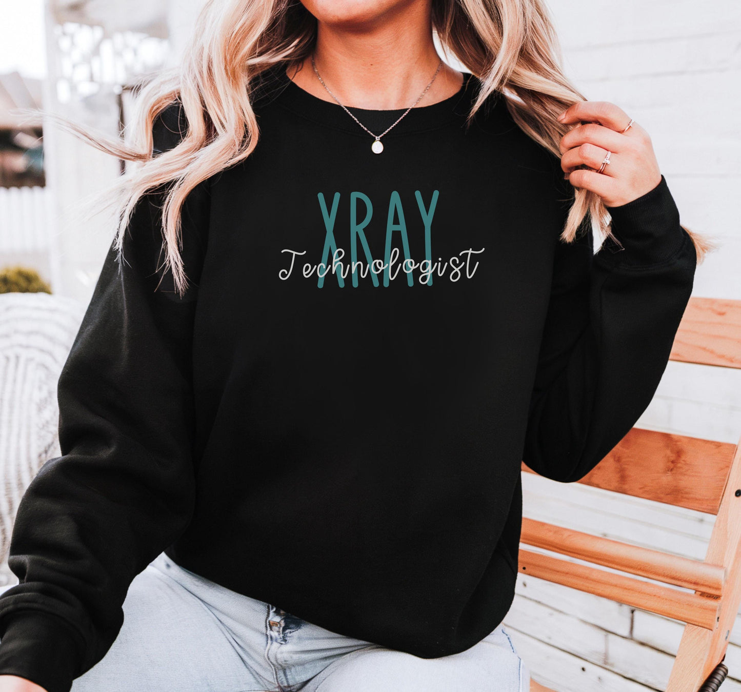 Custom Radiology Sweatshirt - Crewneck Sweater for Healthcare Workers